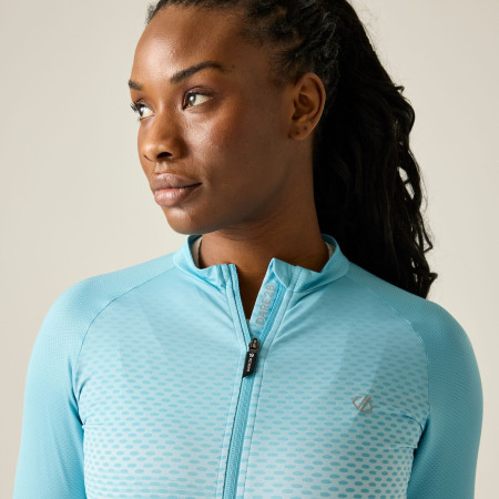 Dámský cyklistický dres Dare 2b Lightnint short sleeve printed jersey