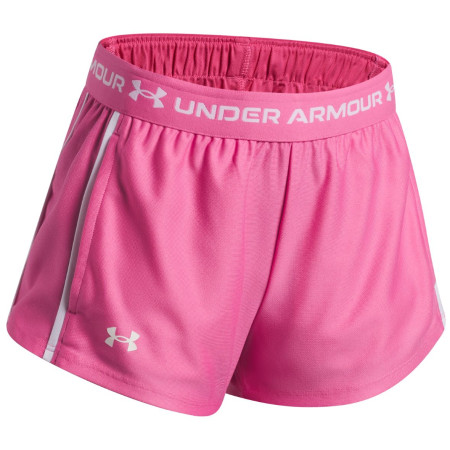 Dětské kraťasy Under Armour G Tech Play Up Short Pink Frenzy