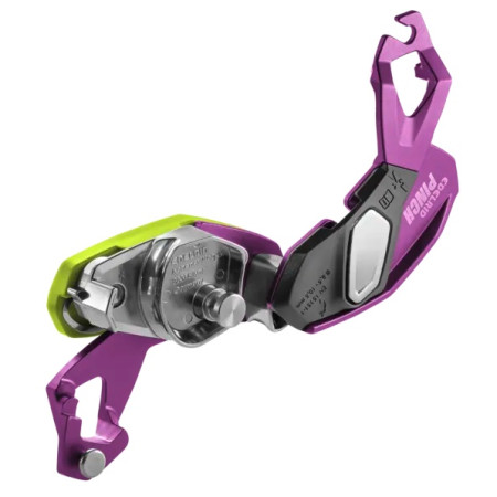 Jistící brzda Edelrid Pinch (violet-oasis)
