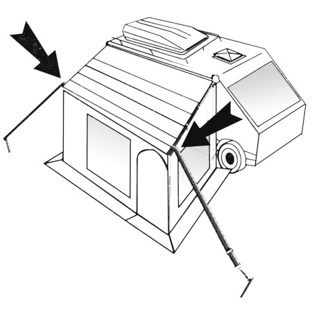 Sada ke stanu Bo-Camp Tie-down kit Universal