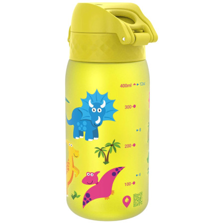Dětská lahev Ion8 Leak Proof Dinosaur 350 ml