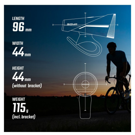 Sada světel Sigma Aura 100 + Blaze Link
