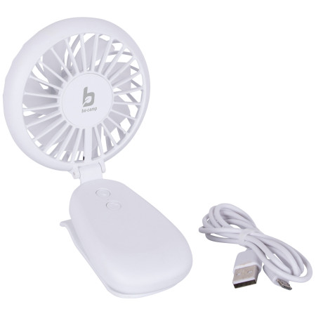 4camping.cz - Větráček Bo-Camp Fan with clamp Mini - bílá