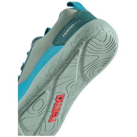 Dětské barefoot boty Reima Tallustelu Stone Green