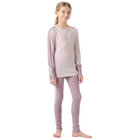 Dětský funkční set Helly Hansen Jr Lifa Merino Midweight Set Purple Clay