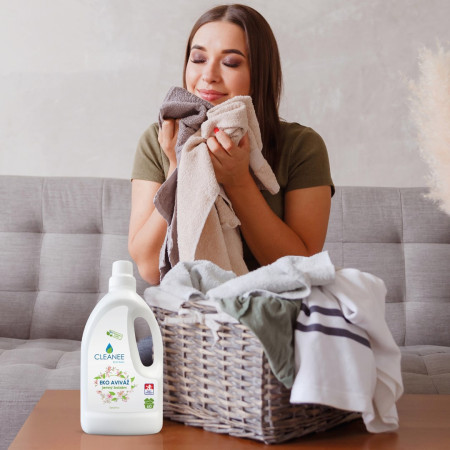 Prací gel CLEANEE Aviváž jemný balzám 1,5L