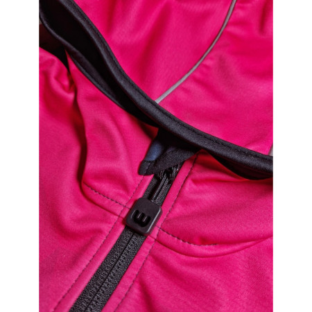 Dětská softshellová bunda WAMU Mozaika purple