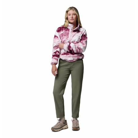 Dámská mikina Columbia Helvetia™ II Printed Cropped Half Snap