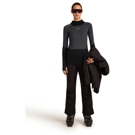 Dámské funkční triko Icebreaker Women Mer 200 Oasis+ LS High Neck