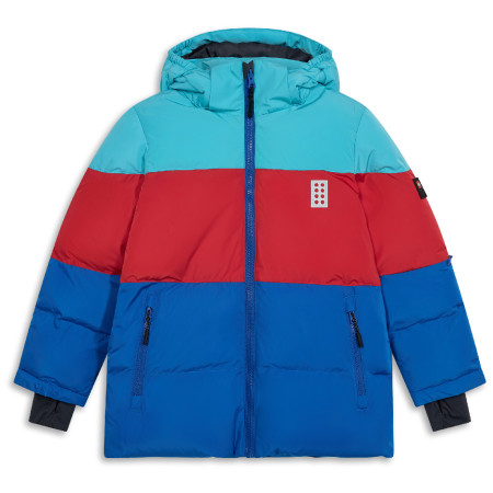 Dětská zimní bunda LEGO® Official Merchandise Lwjaz 805 Bright blue