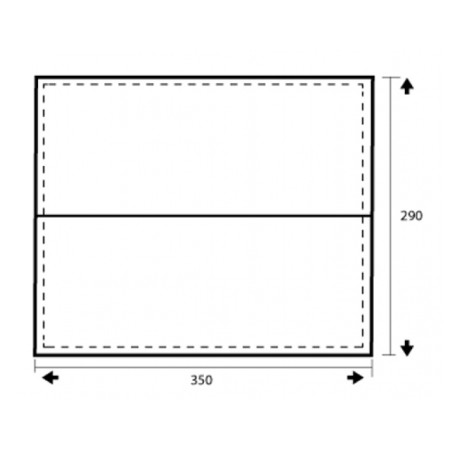 Přístřešek Trimm Trace-rozměry