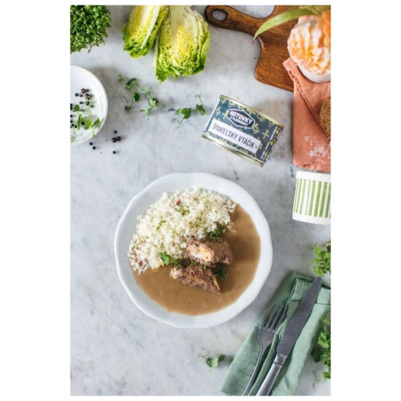 Hotové jídlo Hotovky z plechovky Španělský ptáček 800g