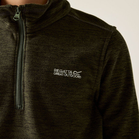 Dětská mikina Regatta Hot Shot Marl Dark Khaki