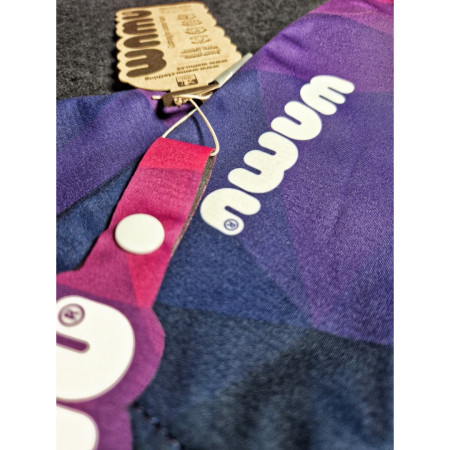 Dětské softshellové kalhoty WAMU Mozaika purple