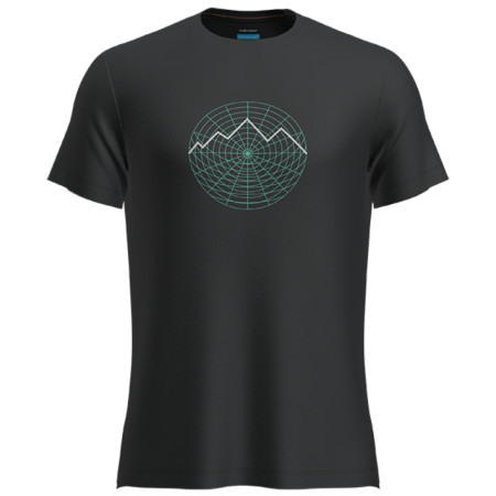 Pánské funkční triko Icebreaker Men Merino 125 Cool-Lite™ Sphere III SS Tee Vision Grid