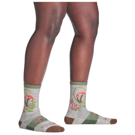 Dámské ponožky Darn Tough Mellow Mushrooms Micro Crew Lightweight With Cushion