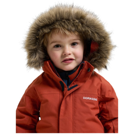 Dětská zimní bunda Didriksons Bjärven Kids Parka 5 Rust