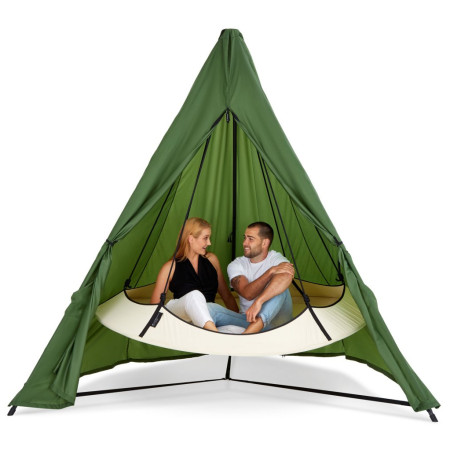 Plachta proti dešti Hamaka.eu Hangout Pod - na stojan