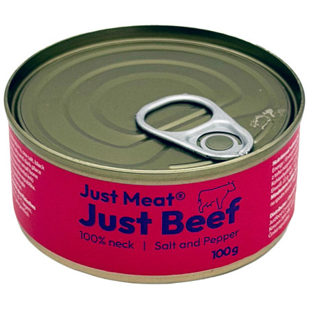 Konzerva Just Meat Hovězí krk 100 g