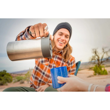 French press GSI Outdoors Glacier Stainless Javapress