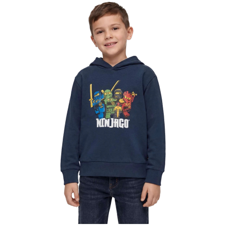 Dětská mikina LEGO® Official Merchandise Lwsian 111 Dark Navy