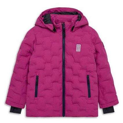 Dětská zimní bunda LEGO® Official Merchandise Lwjipe 706 Fuchsia
