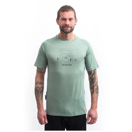 Pánské funkční triko Sensor Merino Air Say Yes kr. rukáv