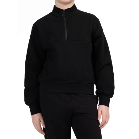Dětská mikina 4F Sweatshirt F2701 Deep Black