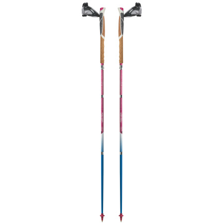 Dámské trekové hole TSL Trail Carbon 4 Cork Cross Sky