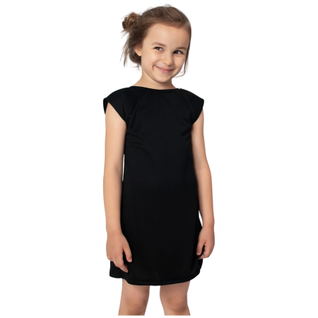 Dětské šaty Drexiss Black/Pink Coolmax