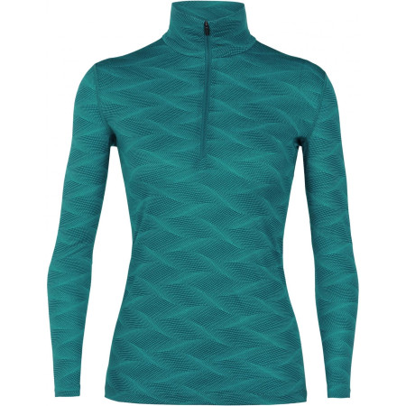 Dámské triko Icebreaker Women`s Oasis Long Sleeve half zip Curve