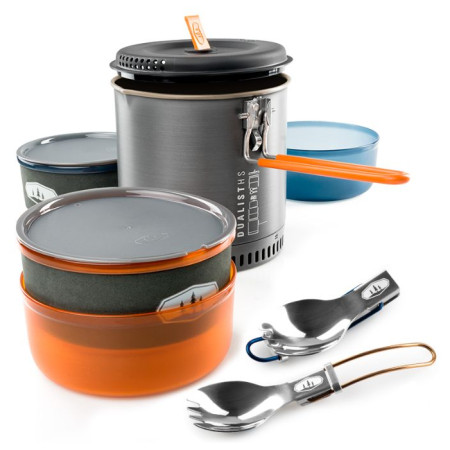 Sada nádobí GSI Outdoors Halulite Dualist HS