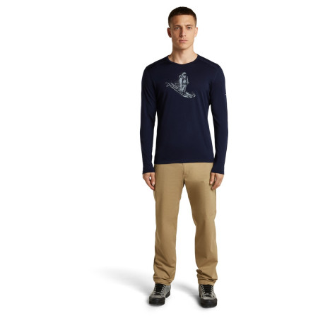 Pánské funkční triko Icebreaker Men Merino 200 Oasis LS Crewe SkiingYeti