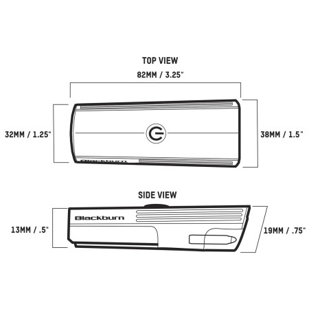 Přední světlo Blackburn Dayblazer 550