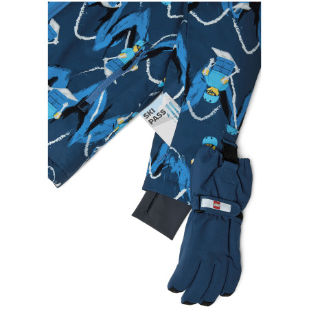 Dětská bunda LEGO® Official Merchandise Lwjian 704 Dark blue