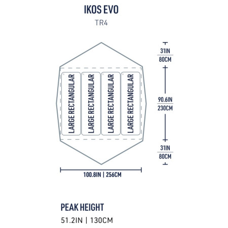 Stan Sea to Summit Ikos Evo Tent TR4