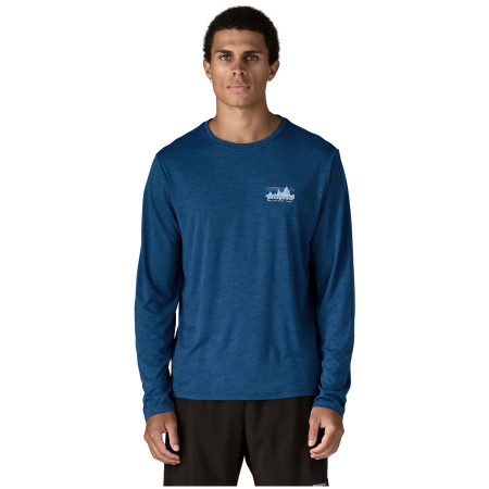Pánské triko Patagonia M's L/S Cap Cool Daily Shirt - '73 Skyline