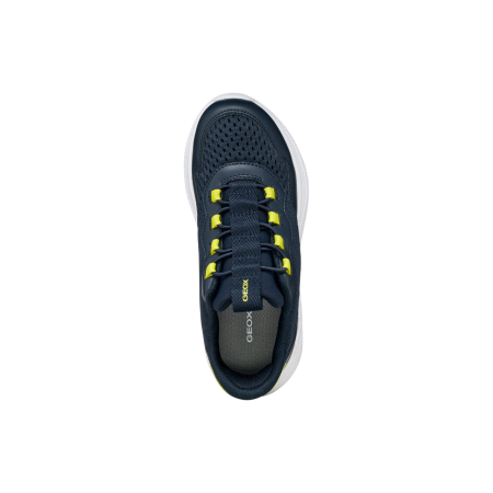 Dětské boty Geox J Sprintye Fast In B Navy/Lime