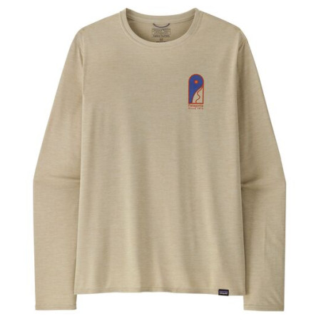 Pánské triko Patagonia M's L/S Cap Cool Daily Graphic Shirt - Lands