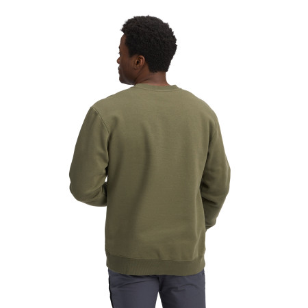 Pánská mikina Black Diamond M Mini Stacked Crewneck