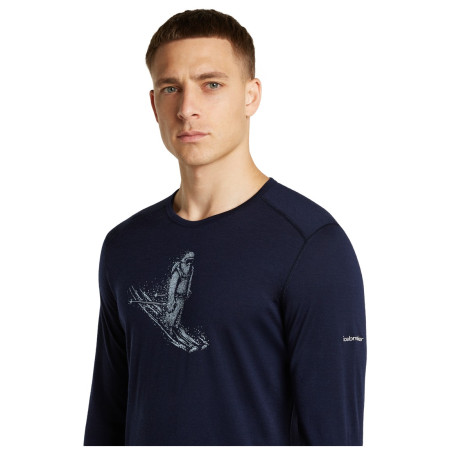 Pánské funkční triko Icebreaker Men Merino 200 Oasis LS Crewe SkiingYeti