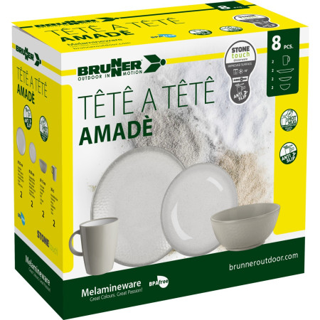 Sada nádobí Brunner Set tête-à-tête Amadè 8 pcs