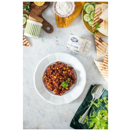 Hlavní jídlo Hotovky z plechovky VEGAN Chili con carne 800g
