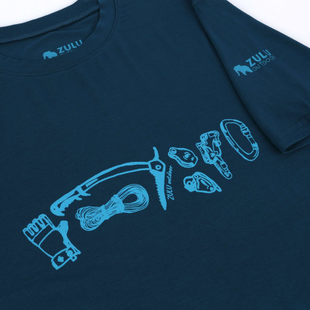 Pánské triko Zulu Bambus Climber 210 short