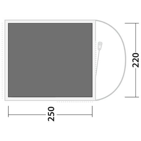 Podložka pod stan Outwell Footprint Sky 2
