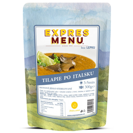 Jídlo Expres menu Tilápie po italsku 300 g