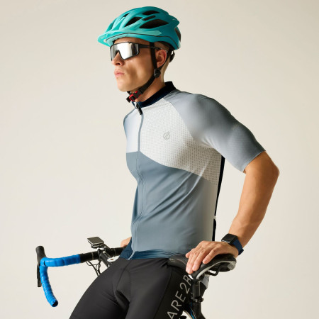 Pánský cyklistický dres Dare 2b Lightning Short Sleeve Printed Jersey