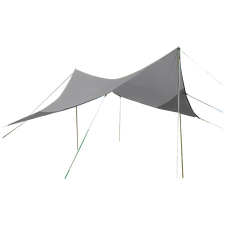 4camping.cz - Plachta proti slunci a dešti Bo-Camp Tarp Travel diamond 5 x 5 m - šedá