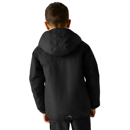 Dětská zimní bunda Regatta Illuma Reflective Jacket Black