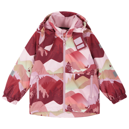 Dětská zimní bunda Reima Muonio Grey Pink